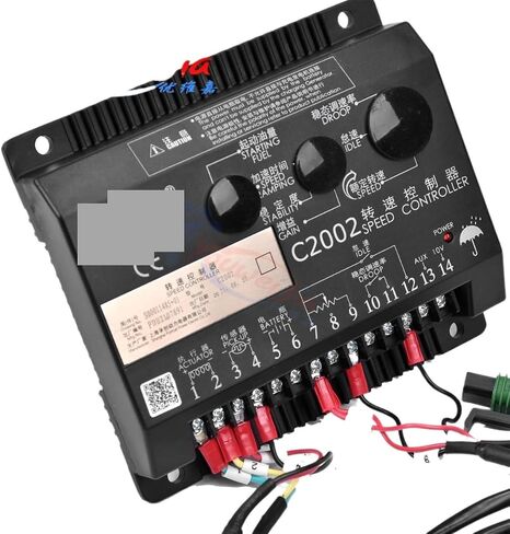 Replacement Speed Controller for Diesel Generator DC Motor - Digital Governor Control Panel(C2002 Original) in Saudi Arabia