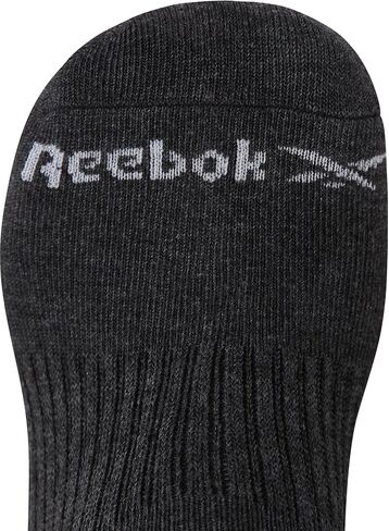 Reebok Mens No Show Socks - 6 Pack Breathable Cushioned Athletic Performance Low Cut Socks for Men (Sizes: 6-12.5) in Saudi Arabia