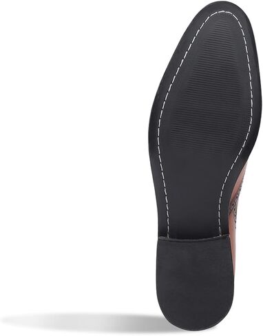 LIBERTYZENO Mens Genuine Leather Adults Wingtip Lace Up Oxford Dress Shoes for Prom Graduation in Kuwait