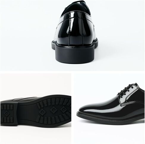 Men’s Dress Shoes Formal Oxford Slip On Business Derby Classic Lace-Up Tuxedo Shoes in Kuwait