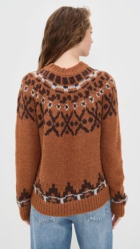 MOON RIVER Women's Isle Hairy Pullover Sweater in Saudi Arabia