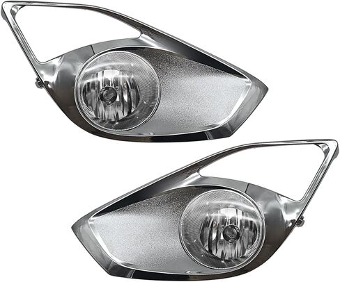 Driving Fog Lights Compatible with Toyota Camry 2002-2004/ Corolla 2005-2008/ Solara 2002-2003 Bumper Fog Lamps with Halogen Bulb & Switch and Wiring Kit in Kuwait