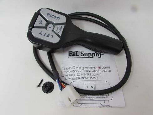 R&L SUPPLY AFTERMARKET 1HHC Curtis PLOW Control SNO PRO 3000 شفرة مستقيمة - صنع في الولايات المتحدة الأمريكية in Kuwait