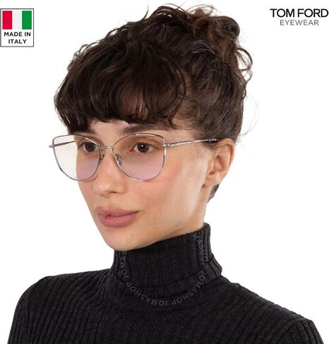 إطار نظارة توم فورد FT5713-B مستطيل الشكل مع طقم نظارات فاخر in Saudi Arabia