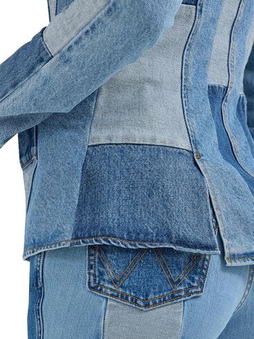 Wrangler Women's Lainey Wilson Patchwork Blazer in Saudi Arabia