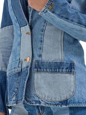 Wrangler Women's Lainey Wilson Patchwork Blazer in Saudi Arabia