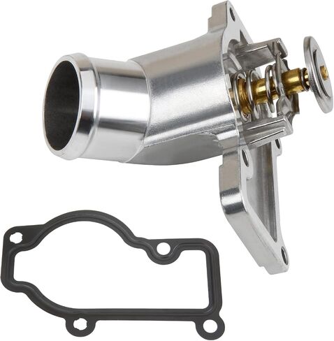 MITZONE Automotive Engine Coolant Thermostat Housing Assembly Compatible with 1997-2008 Porsche Boxster 1999-2008 911 2006-2007 Cayman EXCEPT Turbo/GT2/GT3 in Saudi Arabia