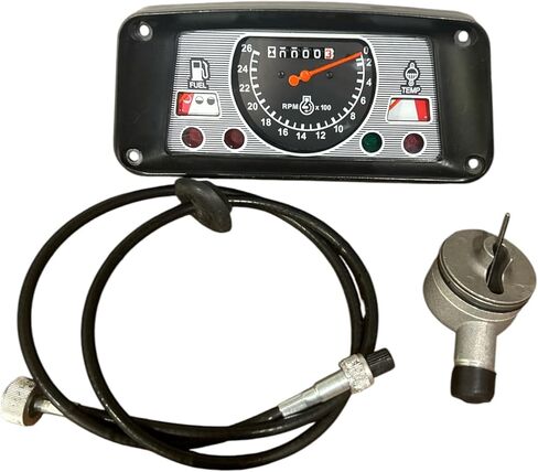 Instrument Cluster Gauge Kit for Ford Tractors 2000 4000 5000 Includes Cable and Tach Drive Adapter Clockwise Rotation | Arko in Saudi Arabia