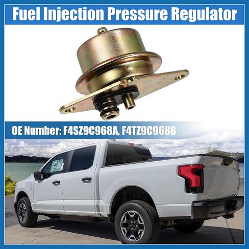 Fuel Injection Pressure Regulator for Ford F-150 1994-1999 for Ford F-250 1993-1999 Replaces F4SZ9C968A F4TZ9C968B Item Replacement in Saudi Arabia
