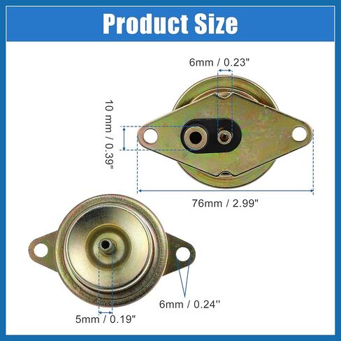 Fuel Injection Pressure Regulator for Ford F-150 1994-1999 for Ford F-250 1993-1999 Replaces F4SZ9C968A F4TZ9C968B Item Replacement in Saudi Arabia