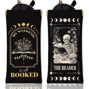 GLOBLELAND 2Pcs Halloween Soft Glasses Case for Sunglasses Watches Phones Makeup Brushes in Saudi Arabia