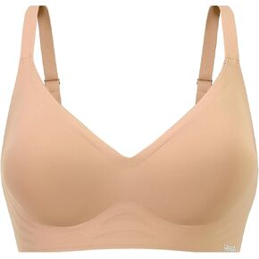 Cool Fit Bra Volume Fit Women’s Seamless Wireless Padded Bra with 2.3cm Volume Pad,Comfortable Breathable Lightweight in Saudi Arabia