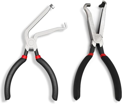 Electrical Disconnect Pliers 37960, Automotive Electrical Connector Disconnect Pliers for Cars, Fuel Line Petrol Clip Pipe Pliers, Long Spark Plug Disassembly Pliers for Push Tab Electrical Connector in Saudi Arabia