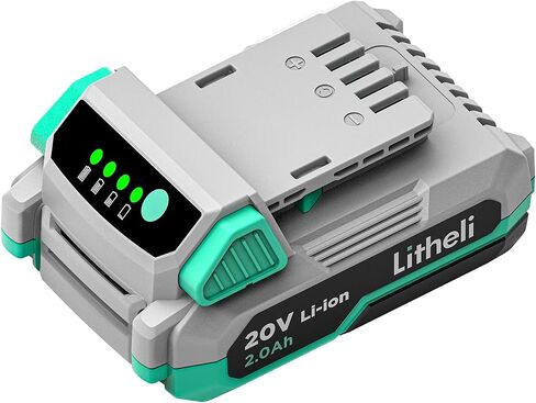 LiTHELi 20V 4.0AH Lithium Ion Battery Pack, Only Fit 20V Power Tools in Kuwait