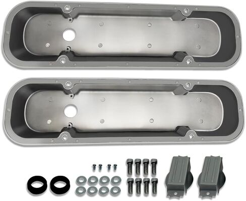 أغطية الصمامات الطويلة المصقولة من الألومنيوم مع فتحة تناسب بونتياك 326-455 1959-1979 in Kuwait