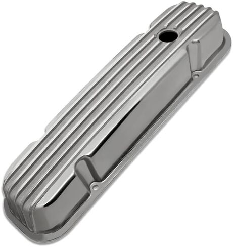 أغطية الصمامات الطويلة المصقولة من الألومنيوم مع فتحة تناسب بونتياك 326-455 1959-1979 in Kuwait