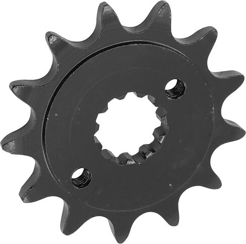 Caltric Front Drive Chain Sprocket Compatible with Honda CRF250F 2019-2024 / XR250R 1996-2004 / NX250 1988-1990 in Saudi Arabia