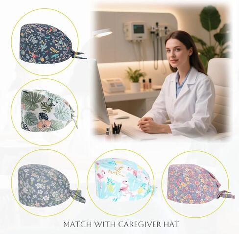 Unisex Workwear,Printed Scrubs for Women,V-Neck Operating Room Uniforms,Men's Medical Suit With hood,Surgical Gown in Kuwait