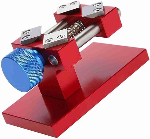 Ejoyous Watch Bezel Opener, Watch Bezel Remover Tool Workbench Back Case Opener Tool Watch Repair Tool for 38 to 40mm Diameter Watches Back Cover (Red or Silver) (Red) in Saudi Arabia