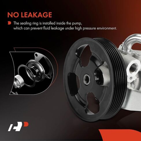 مضخة توجيه كهربائية ممتازة، مع بكرة، متوافقة مع Infiniti G35 & Nissan 350Z، 2003 2004 2005 2006 2007، 3.5 لتر، استبدال # 49110CF40A in Kuwait