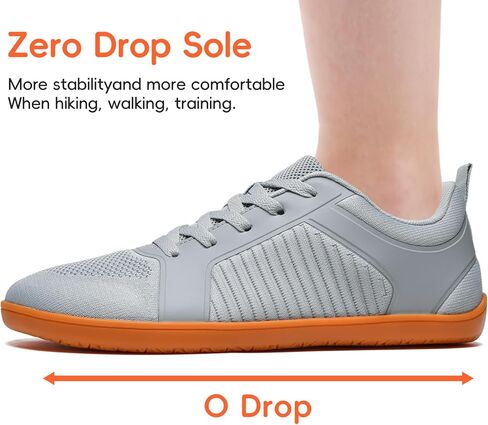 أحذية رجالية حفاة القدم بمقدمة عريضة وصندوق بدون قطرة للجري البسيط in Kuwait