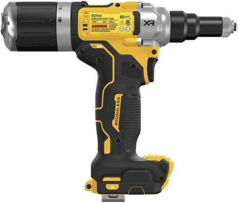 أداة برشام لاسلكية ديوالت 20 فولت ماكس XR، 3/16 بوصة، تتضمن بطارية وشاحن (DCF403D1) in Kuwait