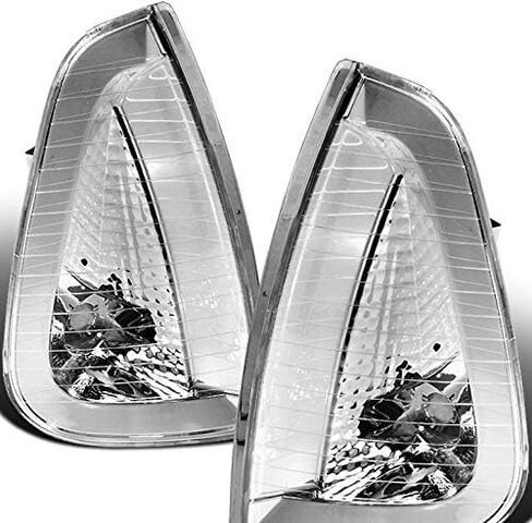 SPEC-D TUNING Chrome Housing Clear Lens Corner Lights Compatible with 2006-2010 Dodge Charger L+R Pair Assembly in Saudi Arabia