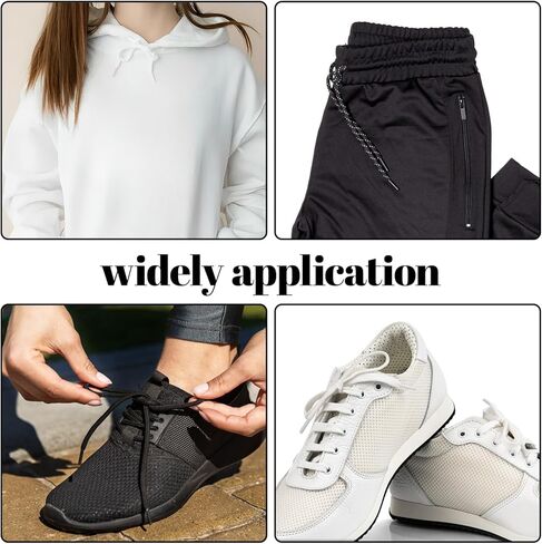 60 Pcs Sneakers Shoe Laces Shortening Repair Aglet Tips 2 Lengths Heat Shrink Shoelaces Ends Repair Kit Shoe Lace Ends Tips Clear Plastic Aglet Replacement for Shoestring Data Cable Protection in Kuwait