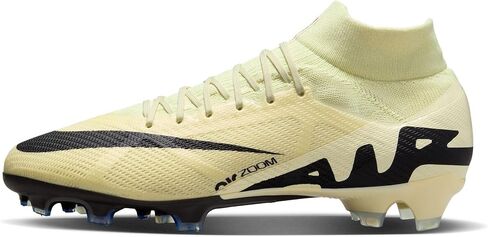حذاء كرة القدم Nike Mercurial Superfly 9 Pro FG عالي الجودة للرجال (ليموناد/أسود، نظام مقاسات الأحذية الأمريكية، للبالغين، للرجال، رقمي، متوسط، 7.5) in Saudi Arabia