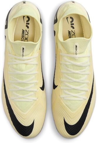 حذاء كرة القدم Nike Mercurial Superfly 9 Pro FG عالي الجودة للرجال (ليموناد/أسود، نظام مقاسات الأحذية الأمريكية، للبالغين، للرجال، رقمي، متوسط، 7.5) in Saudi Arabia