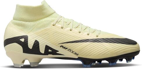 حذاء كرة القدم Nike Mercurial Superfly 9 Pro FG عالي الجودة للرجال (ليموناد/أسود، نظام مقاسات الأحذية الأمريكية، للبالغين، للرجال، رقمي، متوسط، 7.5) in Saudi Arabia