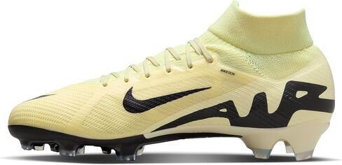 حذاء كرة القدم Nike Mercurial Superfly 9 Pro FG عالي الجودة للرجال (ليموناد/أسود، نظام مقاسات الأحذية الأمريكية، للبالغين، للرجال، رقمي، متوسط، 7.5) in Saudi Arabia