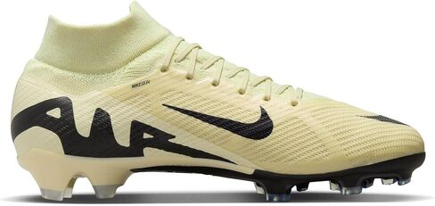حذاء كرة القدم Nike Mercurial Superfly 9 Pro FG عالي الجودة للرجال (ليموناد/أسود، نظام مقاسات الأحذية الأمريكية، للبالغين، للرجال، رقمي، متوسط، 7.5) in Saudi Arabia
