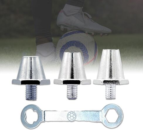 12Pcs Football Spikes Nails Screw Football Replacement Soccer Cleats for Women Man Boy and Girl Soccer Shoes in Saudi Arabia