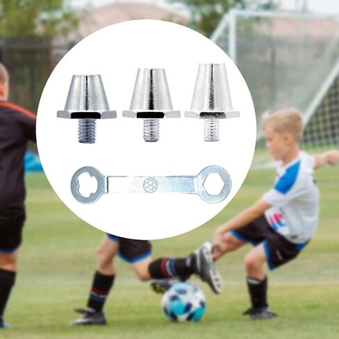 12Pcs Football Spikes Nails Screw Football Replacement Soccer Cleats for Women Man Boy and Girl Soccer Shoes in Saudi Arabia