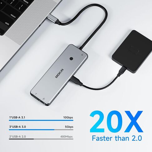 USB C to HDMI Multiport Adapter, Type-C Hub Thunderbolt 3 to HDMI 4K Output USB 3.0 Port and USB-C Charging Port, Digital AV Adapter for MacBook Pro/air, Galaxy S8/S9 in Saudi Arabia