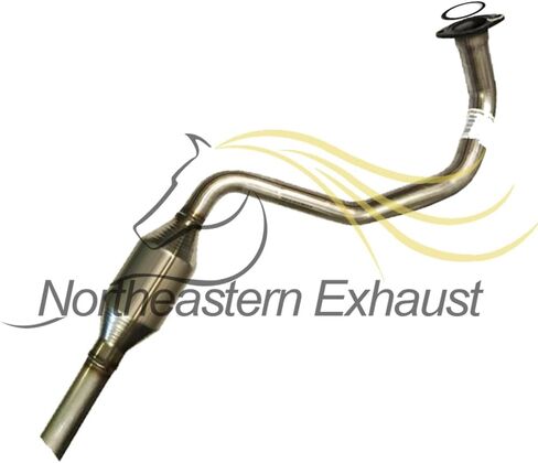 Northeastern Exhaust | Stainless Steel Muffler and Tailpipe Exhaust System Kit Compatible for Toyota 4 Runner 2005-2009 4.7L | Automotive Replacement Parts | Free Gaskets Included in Saudi Arabia