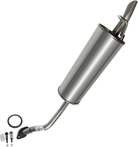 Northeastern Exhaust | Stainless Steel Exhaust Rear Muffler Compatible for 2004-2009 Toyota Prius 1.5L | Free Gasket and Spring Bolt Kit Included | Automotive Replacement Part in Saudi Arabia