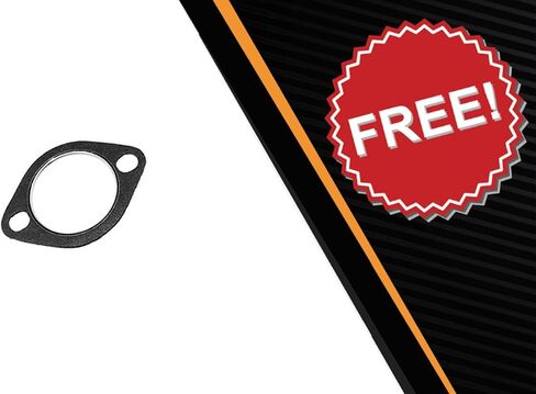 Exhaust Rear Muffler Compatible for 2010-2019 Subaru Legacy 2.5L | Stainless Steel | Northeastern Exhaust | Free Gasket Included | Automotive Replacement Part | Direct-Fit in Saudi Arabia