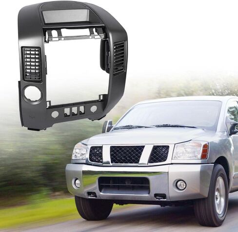 LQI Center Dashboard Cover Dash Panel W/Speaker Bezel, Compatible with Nissan Titan SE LE 2004-2006/Fit Nissan Armada SE LE 2005-2006/ Nissan Pathfinder 2004, Gray in Saudi Arabia