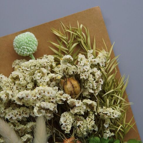 Dried Real Flowers Preserved Materials Epoxy Resin Candles DIY Floral Materials Hydrangea Set Flowers (Color 1) in Saudi Arabia