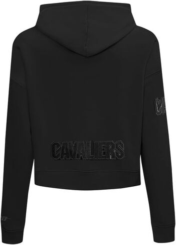 Womens NBA Classic Brushed Back French Terry Cropped Pullover Hoodie in Saudi Arabia