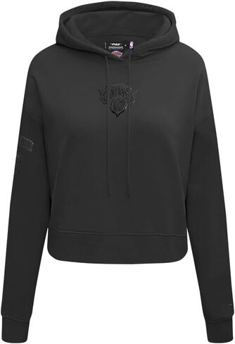 Womens NBA Classic Brushed Back French Terry Cropped Pullover Hoodie in Saudi Arabia