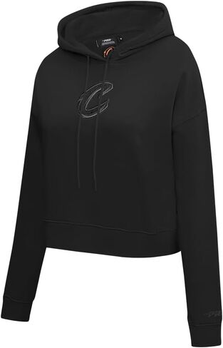 Womens NBA Classic Brushed Back French Terry Cropped Pullover Hoodie in Saudi Arabia