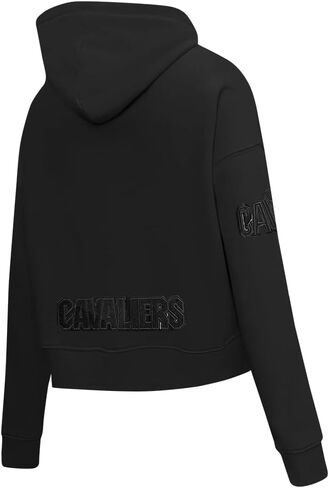 Womens NBA Classic Brushed Back French Terry Cropped Pullover Hoodie in Saudi Arabia