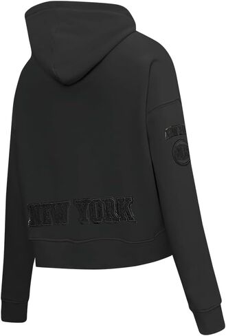 Womens NBA Classic Brushed Back French Terry Cropped Pullover Hoodie in Saudi Arabia