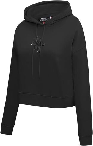Womens NBA Classic Brushed Back French Terry Cropped Pullover Hoodie in Saudi Arabia