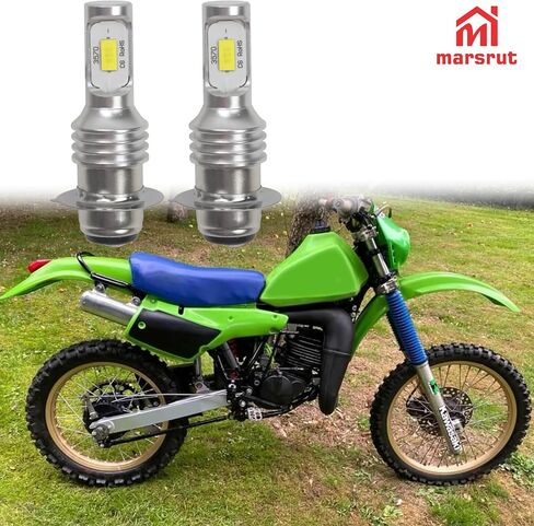 2 قطعة لمبة أمامية LED تناسب Yamaha Kodiak 450 4x4 YFM450 YFM400 2003-2020، ملحقات مصابيح الضباب LED، H6 H6M P15D 12-24V حجم صغير، لرينو 660 700 دراجة نارية ATV، ترقية السطوع 6000K أبيض in Saudi Arabia