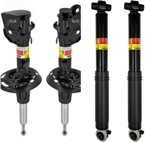 4pcs Front+Rear Electric Shock Absorbers Compatible For ACURA MDX ZDX 2010-2013 51606-STX-A59 52610-STX-A55 in Saudi Arabia