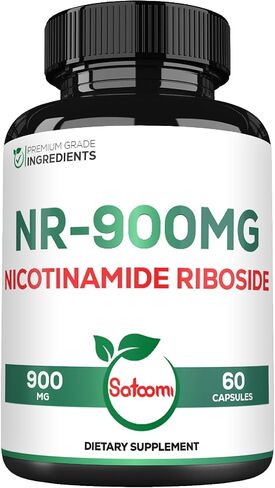 Satoomi 8in1 NMNH - NMN Supplement Alternative - NAD Supplement to Support NAD+ Levels Added Fisetin, Resveratrol, Quercetin, Turmeric, Berberine, Vitamin D3 & C - 60 Count for 30 Days in Saudi Arabia
